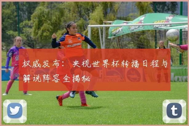 权威发布：央视世界杯转播日程与解说阵容全揭秘